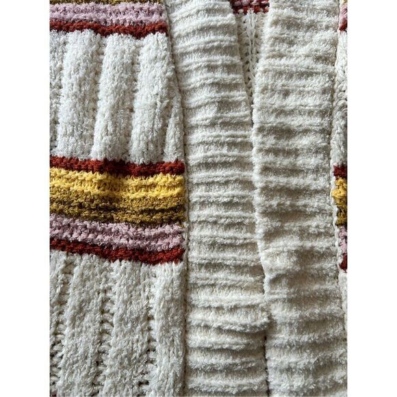 Madewell open cardigan striped diaz sweater - Picture 6 of 8